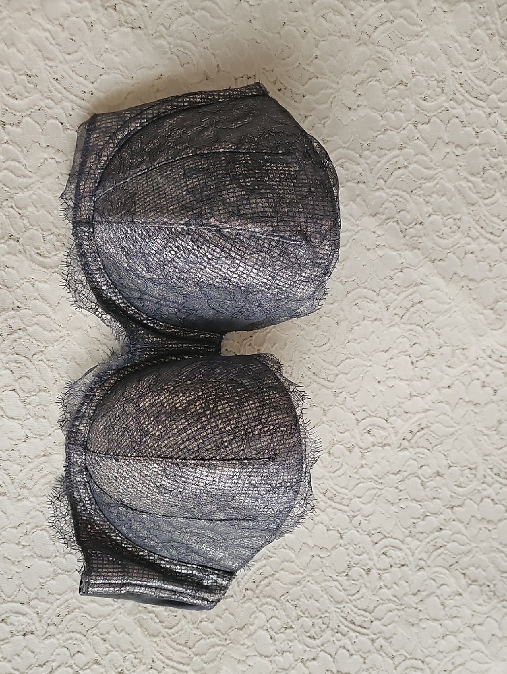 Victoria's Secret Navy Lace Strapless Bandeau